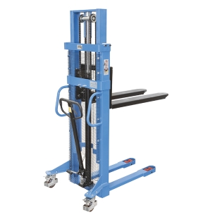 Sollevatore manuale per pallet 0143/25 Fervi 1690x910x1955 h mm