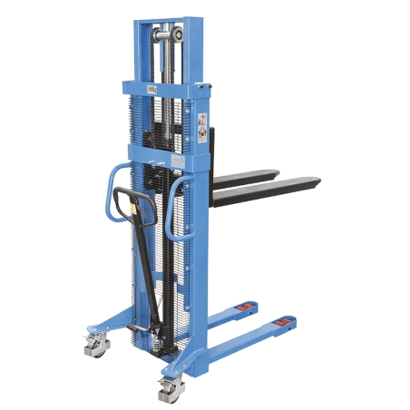 Sollevatore manuale per pallet 0143/25 Fervi 1690x910x1955 h mm