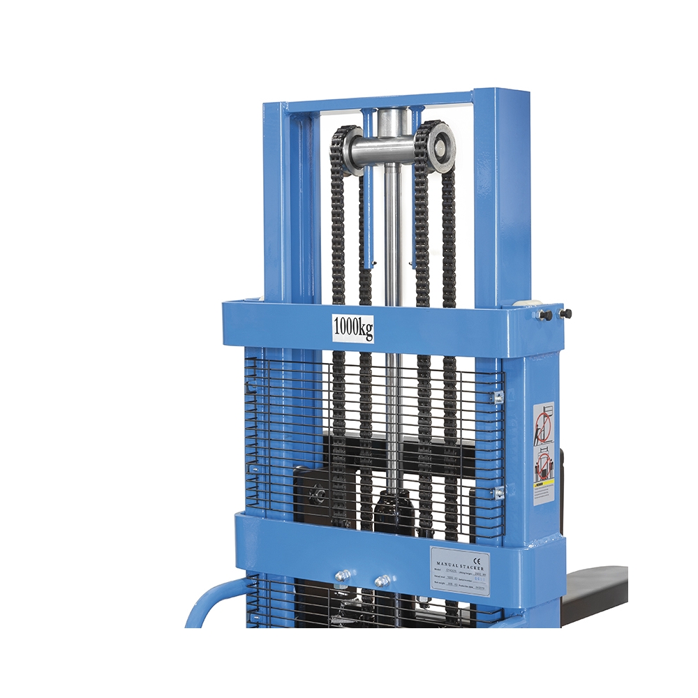 Sollevatore manuale per pallet 0143/25 Fervi 1690x910x1955 h mm