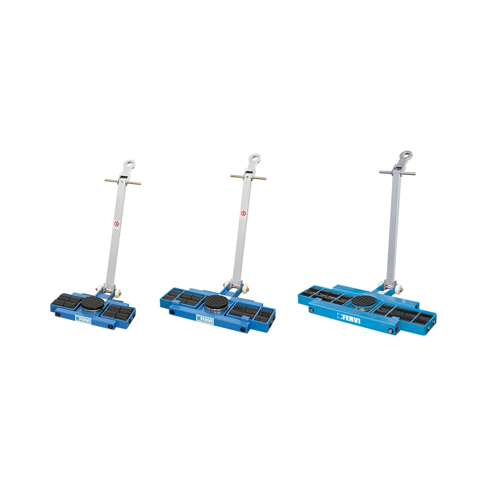 Carrelli da trasporto 0654/09L Fervi 870x640x160 h mm