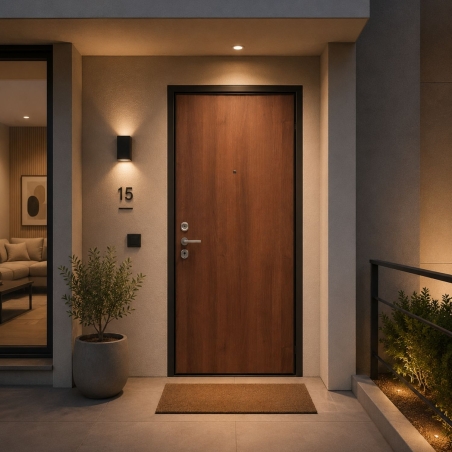 Porta Blindata 90x210cm classe 3 tirare sinistra - Sicura Pro by Albert -2