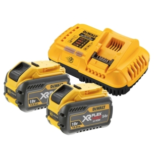 Kit caricabatterie + starter 12Ah + 2 batterie DCB118Y2 DeWalt -1