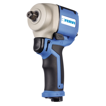 Avvitatore pneumatico ad impulsi FERVI 678 Nm | 500 lb-ft 1/4" 6 bar | 90 psi 7800 rpm -1