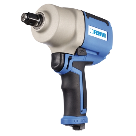 Avvitatore pneumatico ad impulsi FERVI 1085 Nm | 800 lb-ft 1/4" 6 bar | 90 psi 7300 rpm -1