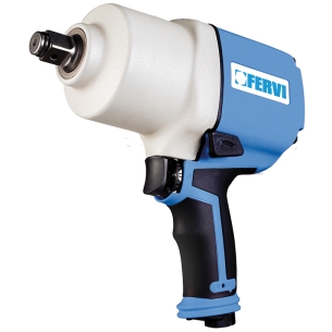 Avvitatore pneumatico ad impulsi FERVI 1900 Nm | 1400 lb-ft 3/8" 6 bar | 90 psi 5300 rpm -1