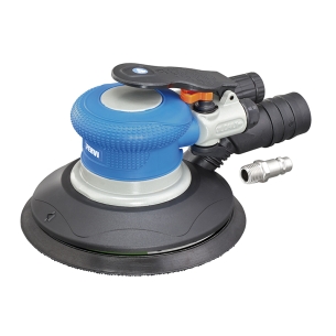 Levigatrice pneumatica rotorbitale da 150mm con aspirazione FERVI 150 mm – 6” 6 bar / 90 psi 10500 rpm max -1