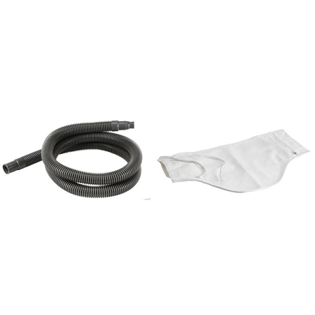 Levigatrice pneumatica rotorbitale da 150mm con aspirazione integrata FERVI 150 mm – 6” 6 bar / 90 psi 10500 rpm -2