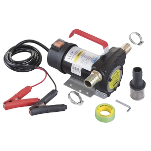 Pompa elettrica 12V per gasolio FERVI 4500 rpm 25 mm 40 L/min