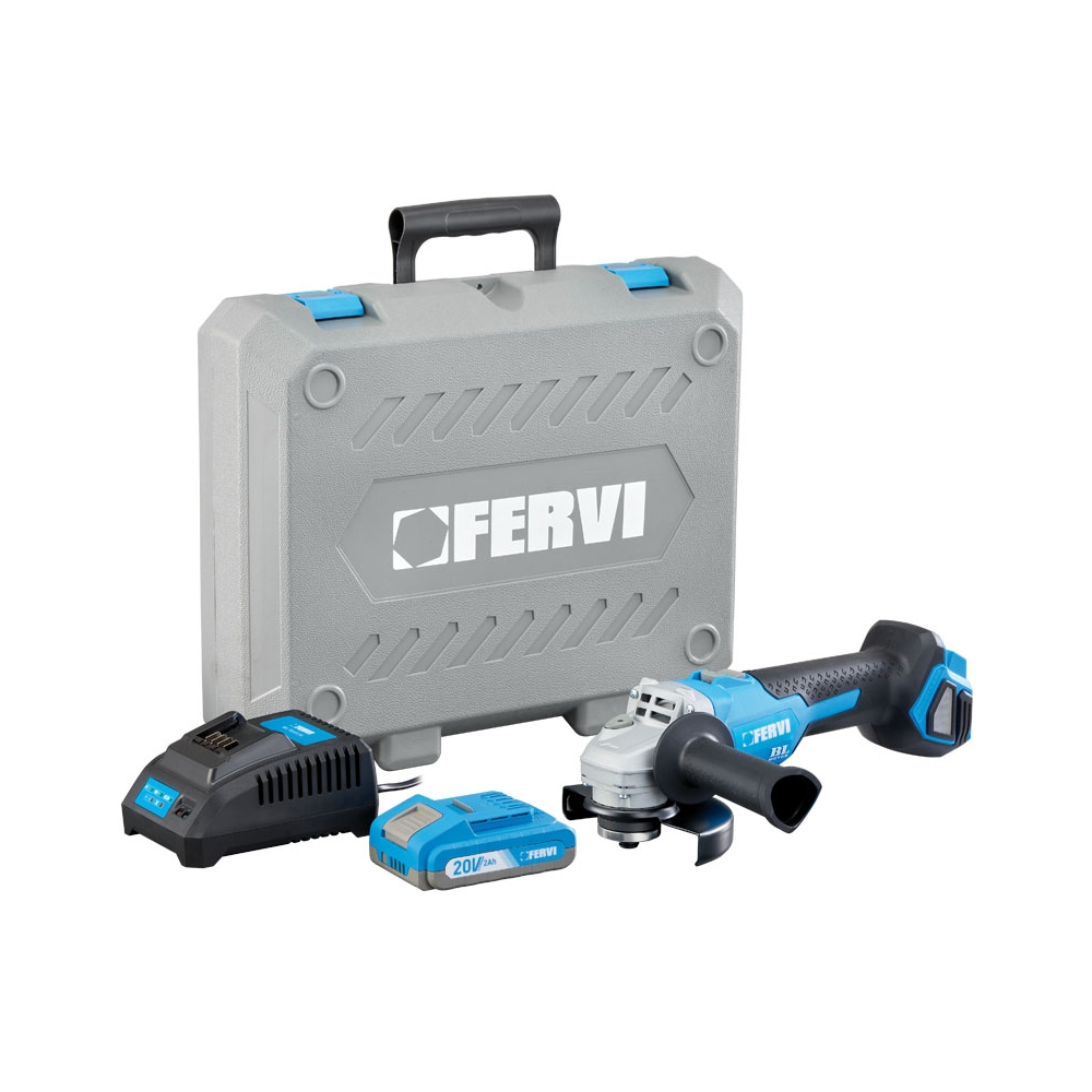 Smerigliatrice angolare 125mm 20V FERVI 125 mm M14 75 mm 8000 min-1 -2