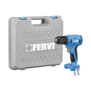Trapano avvitatore 20V FERVI 35 / 55 Nm 2 - 13 mm acciaio Max 13 mm legno Max 40 mm