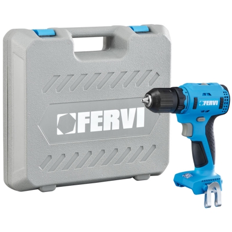 Trapano avvitatore 20V FERVI 35 / 55 Nm 2 - 13 mm acciaio Max 13 mm legno Max 40 mm