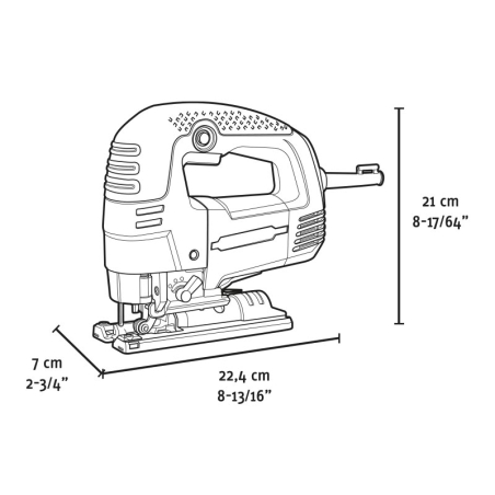 Seghetto alternativo 0,71 kW FERVI -2