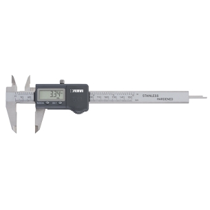 Calibro elettronico digitale inox FERVI C031/150 0÷150 mm | 0÷6"