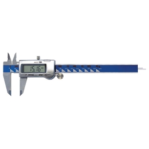 Calibro elettronico digitale inox FERVI C035/200 0÷200 mm | 0÷8"