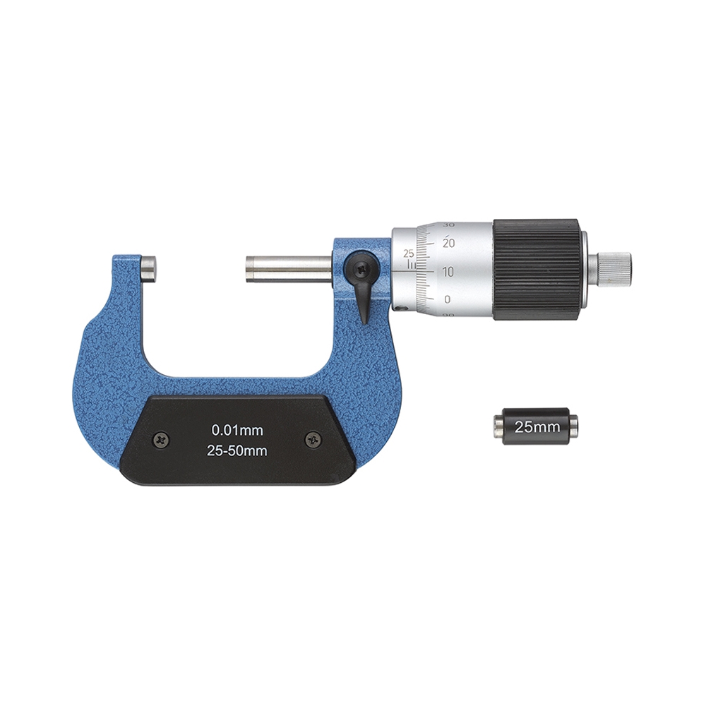 Micrometro centesimale per esterni FERVI M022/25/50 25 ÷ 50 mm
