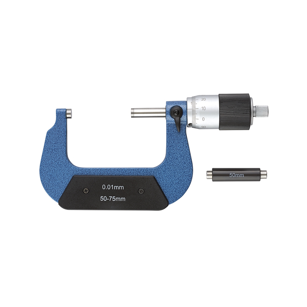 Micrometro centesimale per esterni FERVI M022/50/75 50 ÷ 75 mm