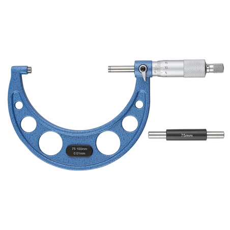 Micrometro centesimale per esterni FERVI M022/75/100 75 ÷100 mm