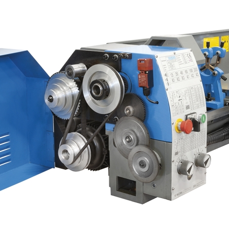 Tornio parallelo FERVI T660 con diametro banco 280 mm, diametro max sul carro 165 mm e distanza punte 660 mm -3