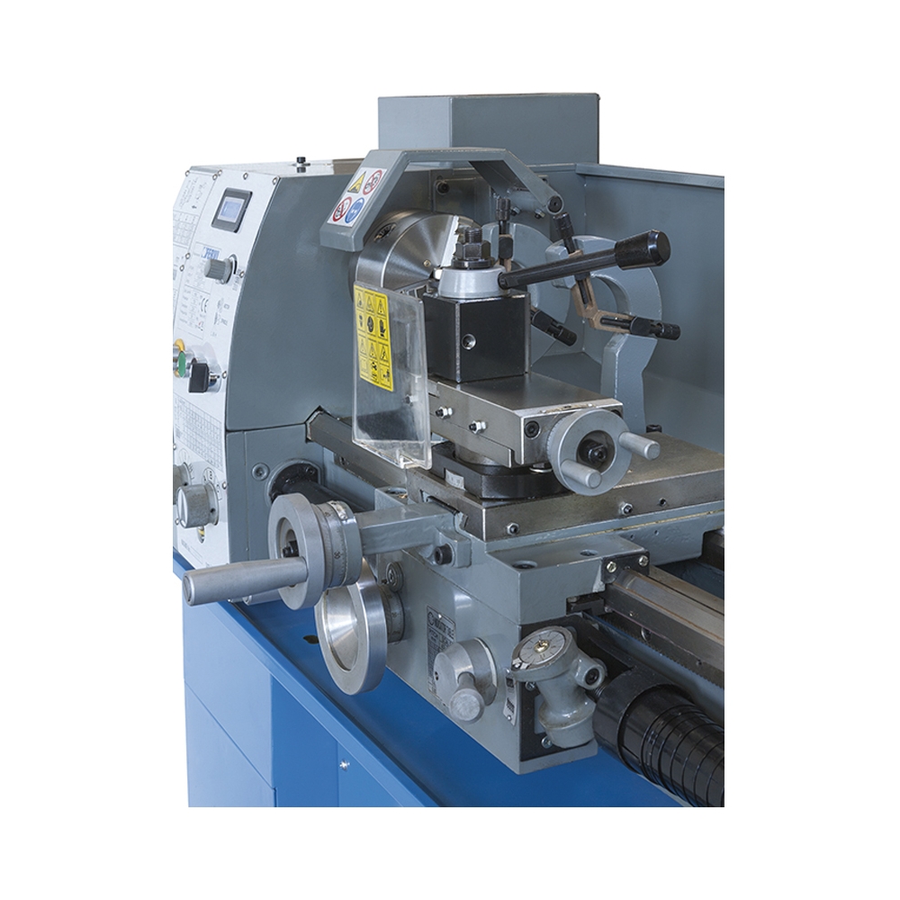 Tornio parallelo con inverter FERVI T660I con diametro banco 280 mm, diametro max sul carro 165 mm e distanza punte 660 mm -3