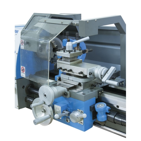 Tornio parallelo FERVI T700 con diametro banco 260 mm, diametro max sul carro 180 mm e distanza punte 700 mm -4