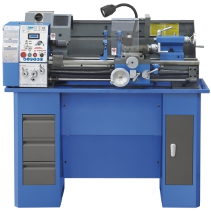 Tornio parallelo con inverter FERVI T750I con diametro banco 290 mm, diametro max sul carro 175 mm e distanza punte 750 mm -1