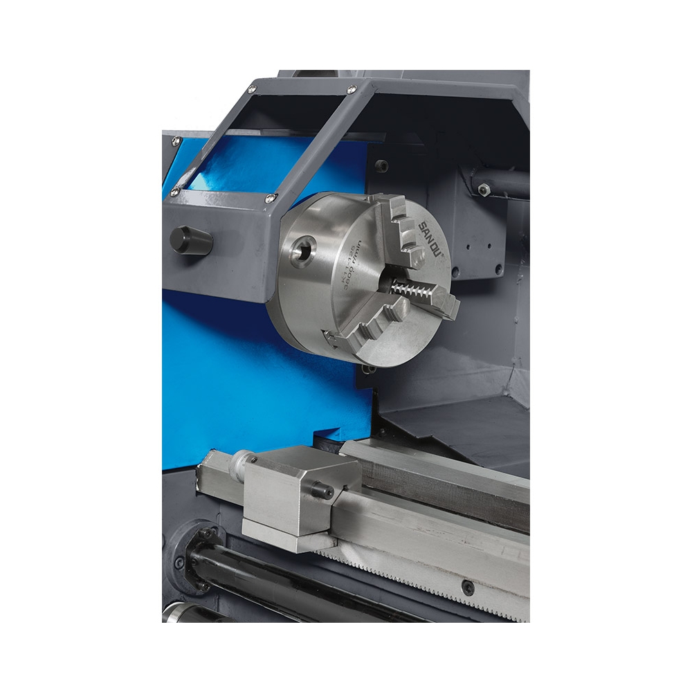 Tornio parallelo con inverter FERVI T750I con diametro banco 290 mm, diametro max sul carro 175 mm e distanza punte 750 mm -3