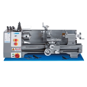 Tornio parallelo FERVI 0657 con diametro banco 250 mm, diametro max sul carro 150 mm e distanza punte 550 mm -1