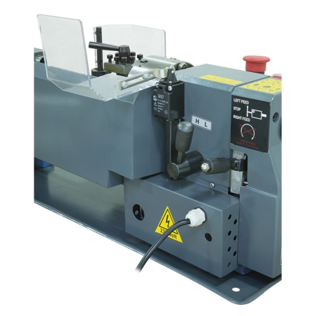Tornio parallelo FERVI 0716S con diametro banco 170 mm, diametro max sul carro 125 mm e distanza punte 350 mm -3