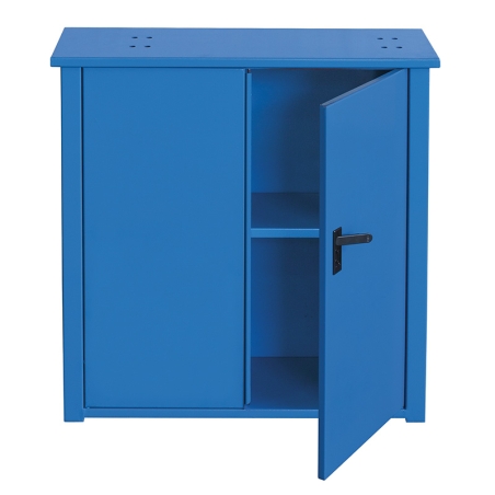 Base per tornio FERVI 0716/B con altezza mensola interna 300 mm, dimensioni 760 x 240 x 680h mm e interasse fori 535 x 70 mm -2