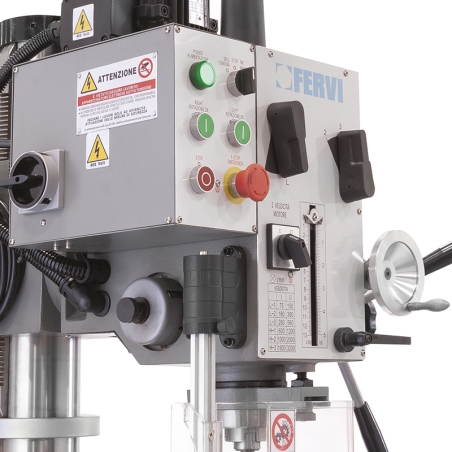 Trapano ad ingranaggi FERVI T041 con foratura Ø 30/35/40 mm -3