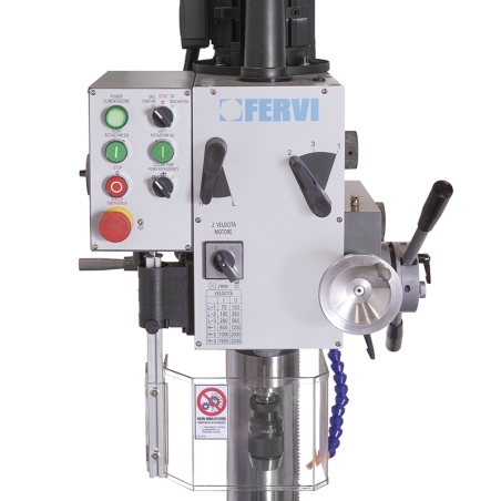 Trapano ad ingranaggi FERVI T041DA con foratura Ø 40 mm, foratura Ø 35 mm e foratura Ø 30 mm -4