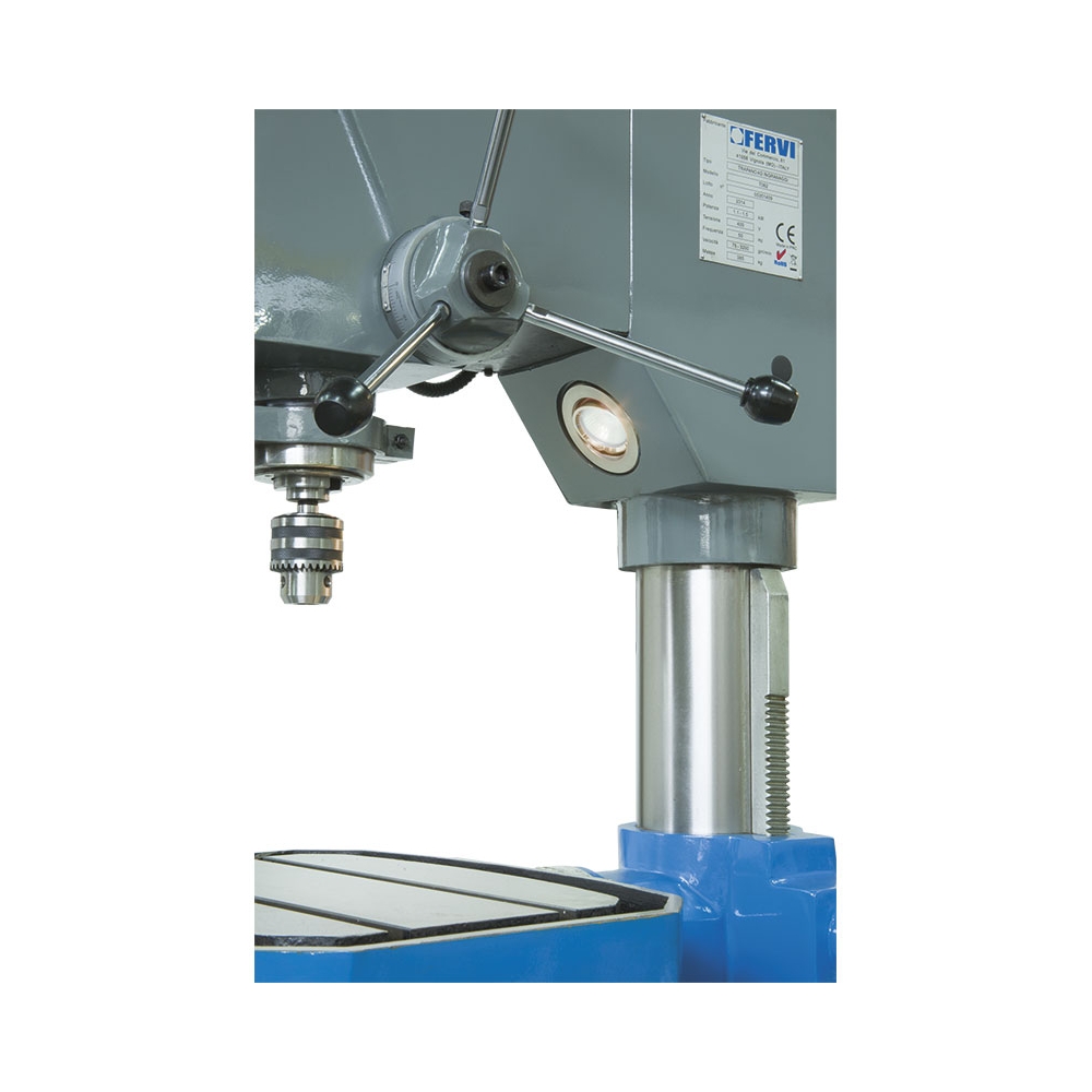 Trapano ad ingranaggi FERVI T062 con foratura Ø 30/35/40 mm -4