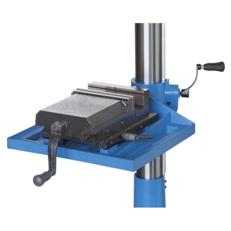 Trapano a colonna con trasmissione a cinghia FERVI 0252/230V con foratura Ø 20/28/32 mm -4