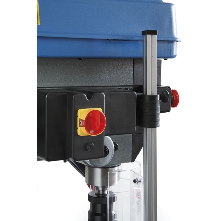 Trapano a colonna con trasmissione a cinghia FERVI 0754/230V con foratura Ø 20/28/32 mm -2