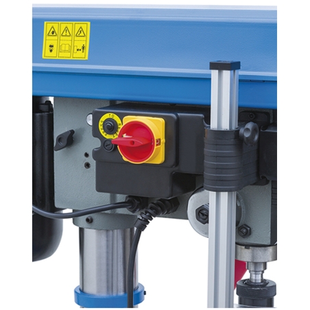 Trapano da banco con trasmissione a cinghia FERVI 0012 con foratura Ø 20 mm, foratura Ø 16 mm e foratura Ø 12 mm -3