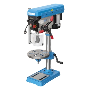 Trapano da banco con trasmissione a cinghia FERVI 0260 con foratura Ø 20 mm, foratura Ø 16 mm e foratura Ø 12 mm -1