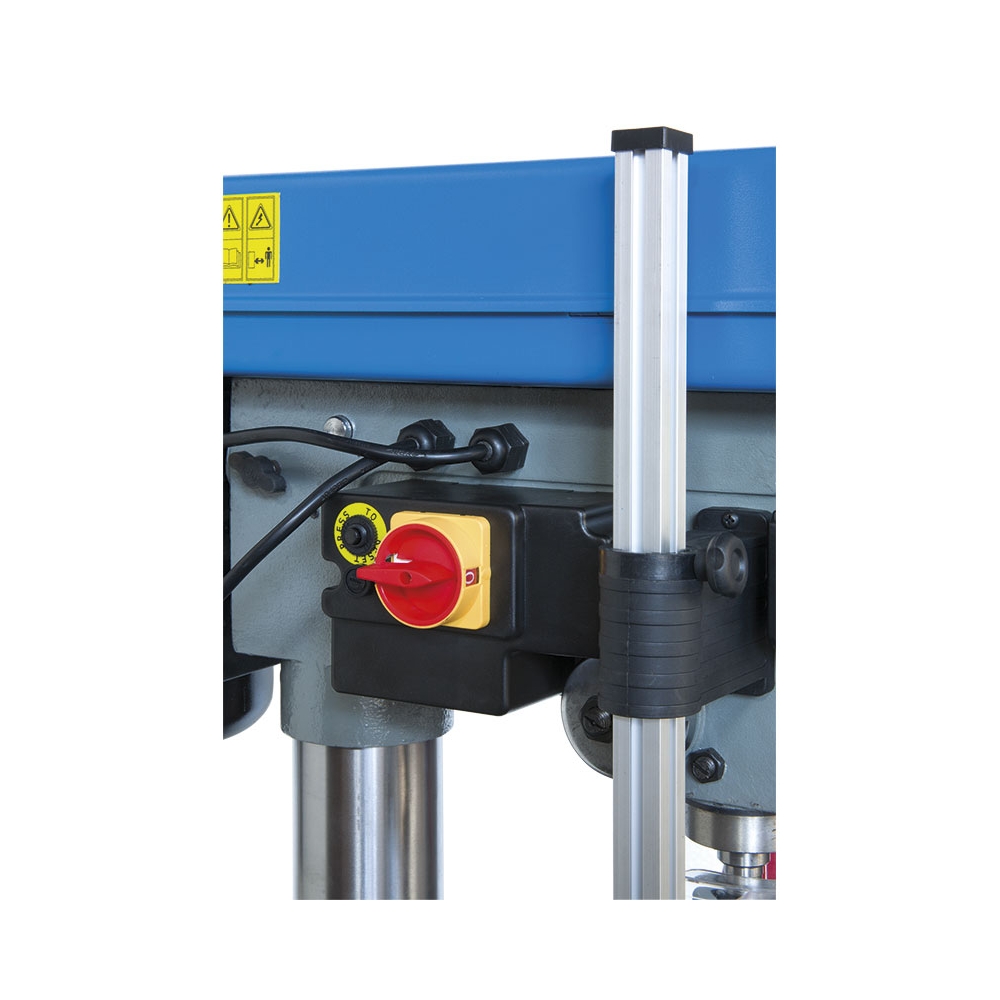 Trapano da banco con trasmissione a cinghia FERVI 0750CM3 con foratura Ø 25 mm, foratura Ø 20 mm e foratura Ø 16 mm -3