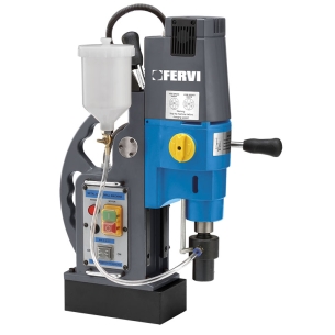 Trapano magnetico FERVI 0518/50 con foratura Ø 20 mm, capacità max. di lavoro Ø 50 mm e CM 3 -1