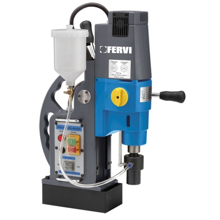 Trapano magnetico FERVI 0518/50 con foratura Ø 20 mm, capacità max. di lavoro Ø 50 mm e CM 3 -1