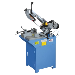Segatrice a nastro con discesa manuale FERVI 0255 con lama 1735 x 13 x 0,65 mm, motore 230 V 50 Hz 0,55 kW e velocità 34 m/min -