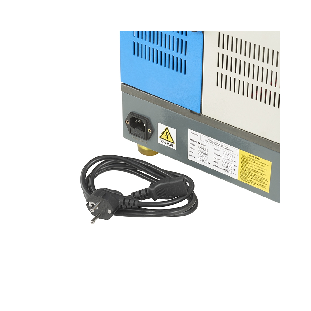 Affilatrice per punte elicoidali FERVI A003/32 con capacità di affilatura 3 ÷ 32 mm e motore 230 V 50/60 Hz 250 W -2