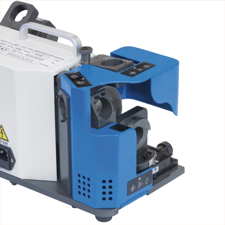Affilatrice per frese FERVI A004/20 con capacità di affilatura 4 ÷ 20 mm, motore 230 V 50 Hz 200 W e velocità 4400 rpm -3