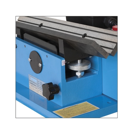Smussatrice da banco FERVI 0560 con motore 230 V 50 Hz 250 W, smusso 45° 0 - 5 mm e velocità 2800 rpm -2