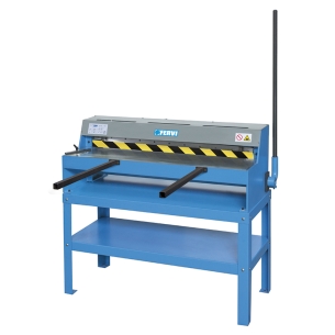 Cesoia per lamiera con banco FERVI T034/105 con capacità di taglio con regolazione 0 ÷ 500 mm e larghezza 1050 mm -1