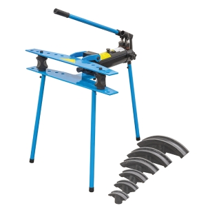 Curvatubi idraulico 1\2” - 2” FERVI 0893 con corsa pistone 250 mm, matrici 1/2” 3/4” 1” 1-1/4” 1-1/2” 2”gas e forza 10 tons N -1