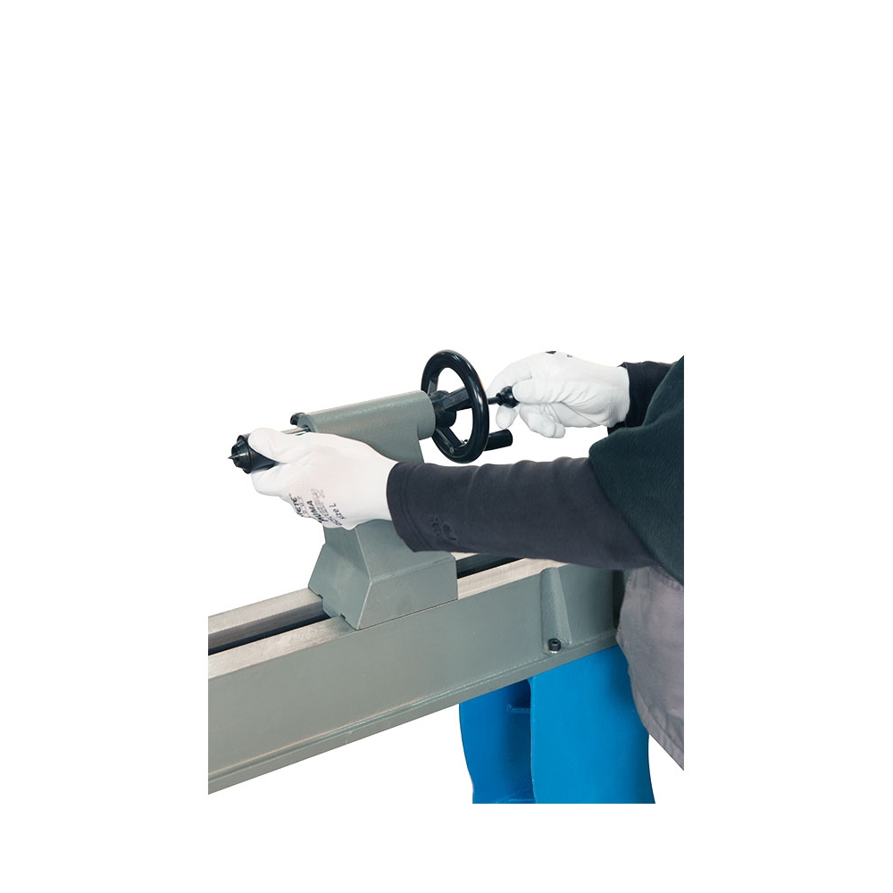 Tornio da legno FERVI 0751 con diametro massimo tornitura 310 mm, distanza punte 900 mm e altezza punte 155 mm -3