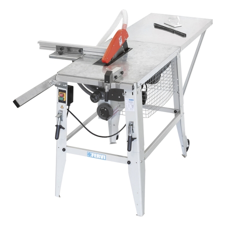 Banco sega FERVI 0280 con capacità di taglio a 90° 90 mm, capacità di taglio a 45° 50 mm e altezza tavola 810 mm -2