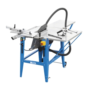Banco sega FERVI 0827 con capacità di taglio a 90° 83 mm, capacità di taglio a 45° 49 mm e altezza tavola 850 mm -1