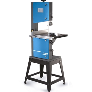 Sega a nastro per legno FERVI 0302/305 con capacità di taglio 305 x 120 mm, velocità 6 ÷ 12 m/s e volano Ø 315 mm -1
