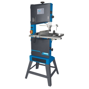 Sega a nastro per legno FERVI 0509/305 con capacità di taglio 305 x 165 mm, velocità 6 ÷ 12 m/s e volano Ø 314 mm -1